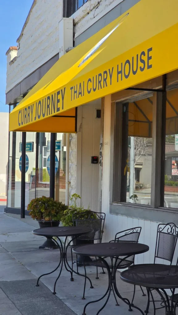 Contact Curry Journey Monterey - Authentic Thai Restaurant Location